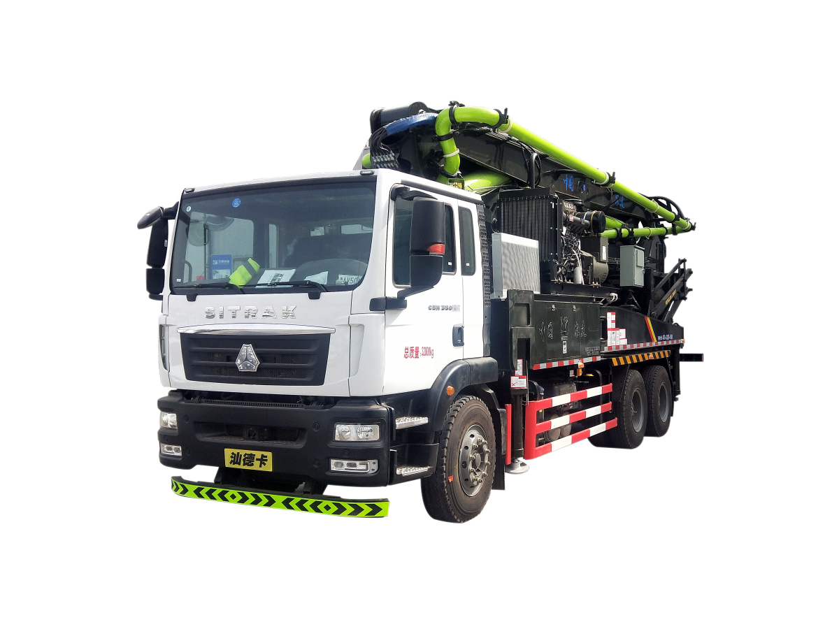 42米混凝土攪拌泵車